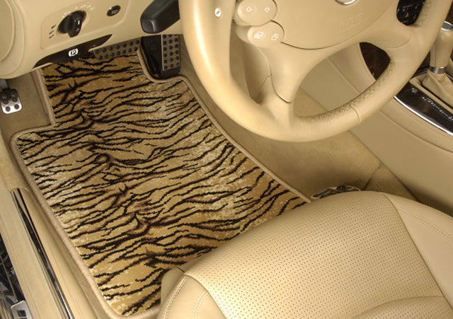 Animal Print Floor Mats Custom Fit